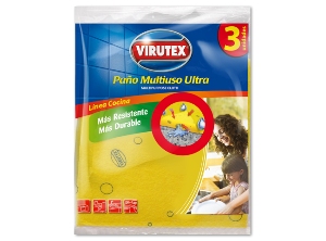 PAÑO MULTIUSO LLEV.3/PAG 2 ULTRA VIRUTEX 38 X 40