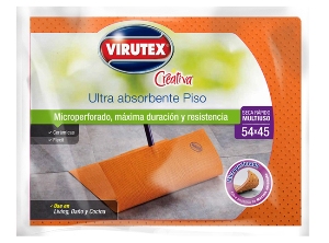 TRAPERO TRAMY VIRUTEX 55 X 49 NARANJA SINTETICO