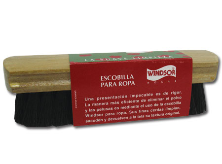 ESCOBILLA LIMPIA ROPA MADERA REF:N-221.