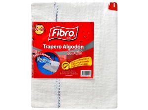 TRAPERO SIMPLE C/OJAL FIBRO 45X50 CMS.