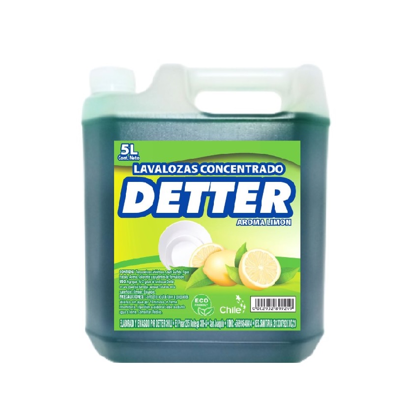 Lavalozas Detter Concetrado Limón 5 L