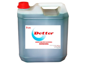 JABON LIQ. 5 LT. DETTER C/GLICERINA MANZANA
