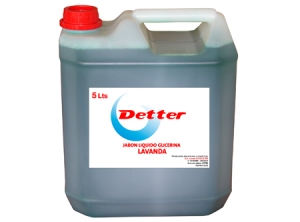 JABON LIQ. 5 LT. DETTER C/GLICERINA LAVANDA BIDO