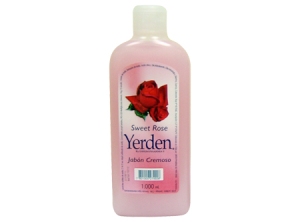 JABON LIQ. 1 LT. YERDEN SWEET ROSE