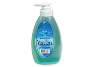 JABON LIQ. 340 ML. YERDEN DOSIFICADOR ACQUA FRES