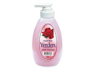 JABON LIQ. 340 ML. YERDEN DOSIFICADOR SWEET ROSE