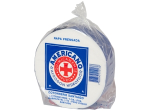 ALGODON PRENSADO 100 GRS. AMERICANO