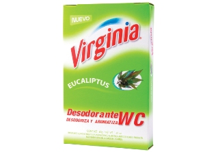 DESINFEC. W.C. VIRGINIA (LORD) C/GANCH EUCALI.40G