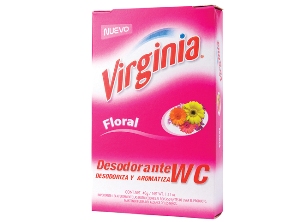 DESINFEC. W.C. VIRGINIA (LORD) C/GANCHO FLORAL 40