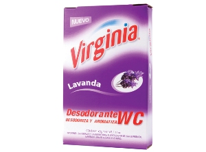 DESINFEC. W.C. VIRGINIA (LORD) C/GANCHO LAVANDA 40
