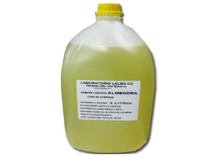 JABON LIQ. 5 LT. LALMS ALMENDRA GLICE. P/MANOS