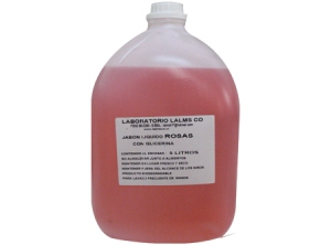 JABON LIQ. 5 LT. LALMS ROSAS GLICE. P/MANOS