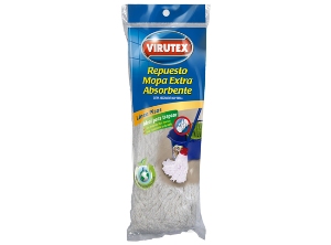 MOPA LIMPIEZA VIRUTEX REPTO. ALGODON 30CM.