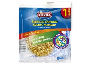 ESPONJA OLLA DORADA OROTEX ECONOMICA VIRUTEX
