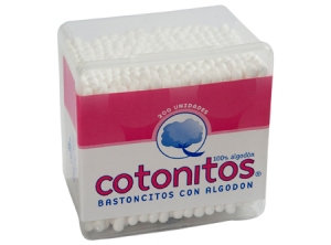 ALGODON EN VARITAS COTONITOS 200 UN. BLCO.LASTRADE