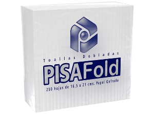 TOALLA PISA-FOLD BLANCA C X 18 PAQ X 250 TOALLAS