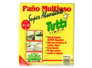 PAÑO MULTIUSO X 1 TUTTI 40 X 35