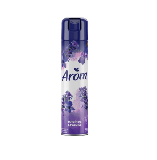 Desodorante Ambiental Arom Aerosol Jardín de Lavanda 225 g