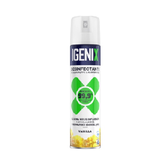 Desinfectante en Aerosol Igenix Vainilla Antibacterial 360 cc