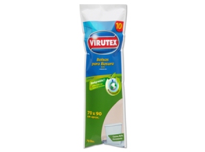 BOLSA BASURA ROLLO 70 X 90 10 UN. VIRUTEX