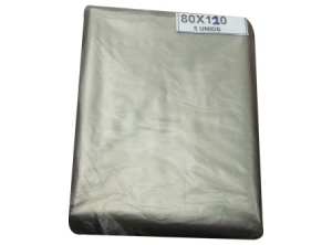 BOLSA BASURA 80 X 120 80 MC TRASLUC. X 5 UNID