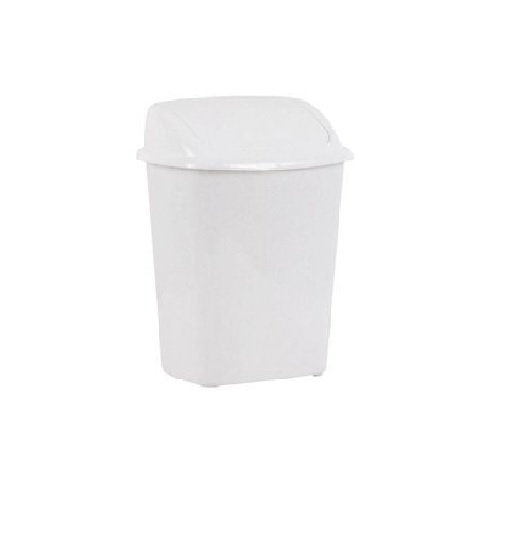Papelero Innovaplas con Tapa Vaivén 7 L
