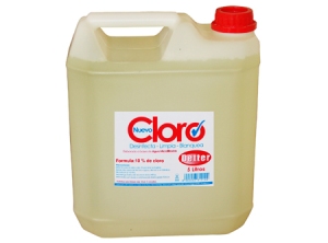 CLORO CORRIENTE 5 LT. DETTER 10 % CONCENT. BIDO