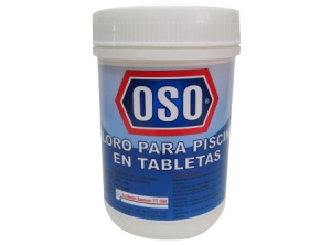 CLORO TABLETA P/PISCINA 5 X 200 GRS. DISPL.
