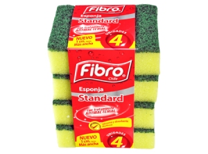 ESPONJA ABRASIVA STANDARD FIBRO LLEVE 4 PAGUE 2