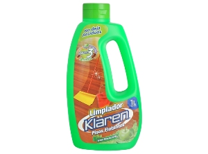 LIMPIADOR PISO FLOTANTE 1 LT KLAREN C/ABRIL.MANZAN