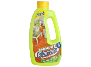 ABRILLANTADOR 1 LT KLAREN PISO FLOTANTE MAN/VERDE