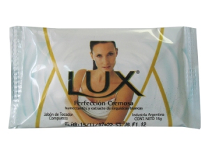 JABON TOCADOR 15 GR. CJ X 250 UN. LUX