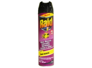 INSECTICIDA A/SOL 360CC RAID TODO INSECTO