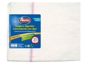 TRAPERO SIMPLE C/OJAL VIRUTEX 50 X 40 CONVEN/ALGOD