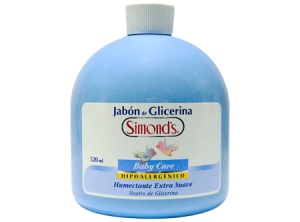 JABON LIQ. 520 ML. SIMOND-S CELESTE VALVULA