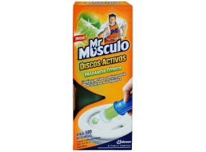 DESINFEC. W.C. MR MUSCULO DISCOS ACT. RPTO CITRIC