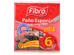 PAÑO ABSORBENTE X 6 UN FIBRO 18 X 20 CM 6 PAG 4