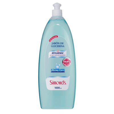 Jabón Líquido Simond´S Hygienic Hipoalérgenico Repuesto 1 L