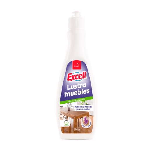 Lustramuebles Excell Crema Lavanda 250 cc