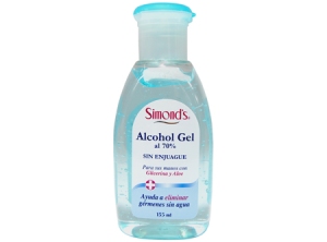 ALCOHOL GEL 155 ML. SIMOND-S 70% S/ENJUAGE