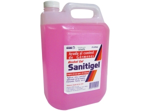 ALCOHOL GEL 5 LT. SANITIGEL BARIK S/ENJUAGE