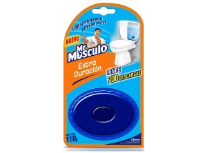 DESINFEC. W.C. MR MUSCULO PASTILLA AZUL 110 GR