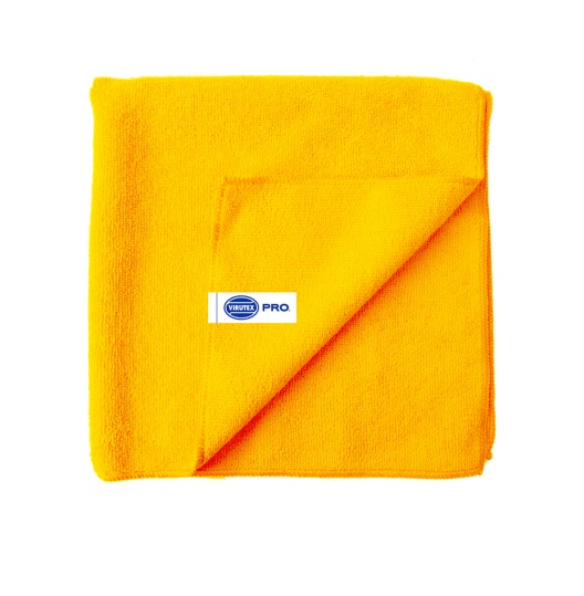 Paño Microfibra Virutex Pro Multiuso Amarillo 40X40 cm Paquete de 5 Unidades
