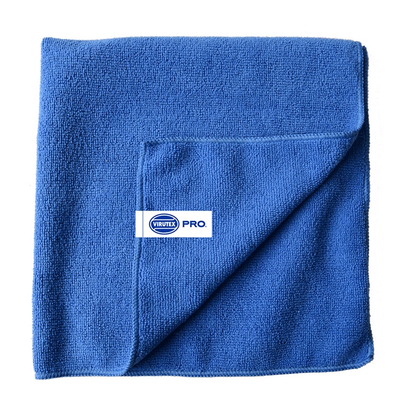 Paño Microfibra Virutex Pro Multiuso Azul 40X40 cm Paquete de 5 Unidades