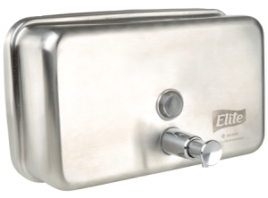 DISPENSADOR JABON 1 LT. METALICO INOXI/ELITE