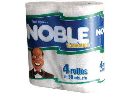 PAPEL HIG. 4 ROLLOS 35 MT. H/S NOBLE.
