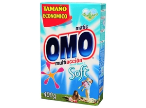 DETERGENTE POLVO 400 GR OMO MATIC