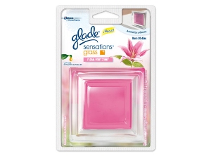 DESODOR/AMB. GLADE GLASS SCENTS APAR. FLORAL GEL