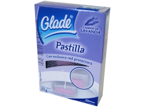 PASTILLA W.C. GLADE C/GAN 25 GR.LAVA