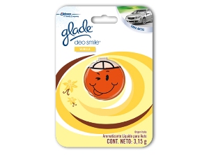 DESODOR/AUTO GLADE COLGANTE CARITAS VAINILLA